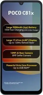 Xiaomi Poco C81x